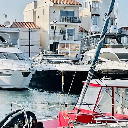 Apt Port Rhodes C, 2 Chbres, 2 Terrasses, Vue Sur Canal Principal De La Marina Et Sur Les Pyrenees Empuriabrava Eksteriør billede